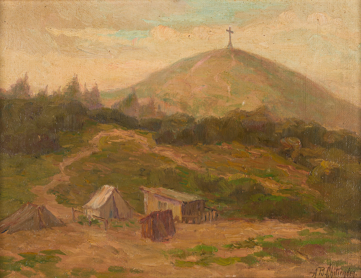 Brown Chittenden, Alice (1859-1944) Lone Mountain.
